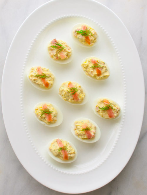 Smoked Salmon Deviled Eggs | stg-tamingofthespooncom-staging.kinsta.cloud