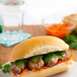 Vietnamese Meatball Banh Mi Sandwich | stg-tamingofthespooncom-staging.kinsta.cloud