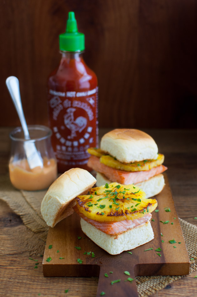 Pineapple and Teriyaki Salmon Sliders | stg-tamingofthespooncom-staging.kinsta.cloud